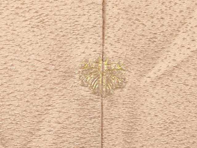 平和屋着物▼中国三大刺繍　相良刺繍　総刺繍　訪問着　花鳥丸文　正絹　逸品　DABJ7802fe