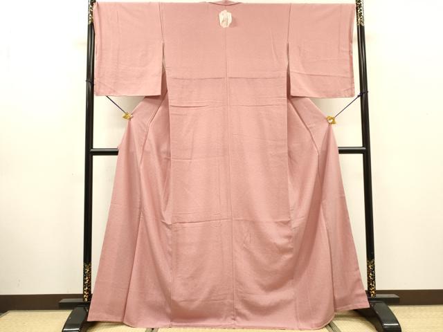 平和屋着物●江戸小紋　花唐草文　正絹　逸品　未使用　DABJ7840fe