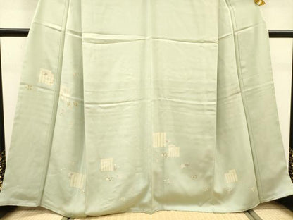 平和屋着物●訪問着　源氏香花文　鈴乃屋扱い　正絹　逸品　未使用　DABJ7844fe