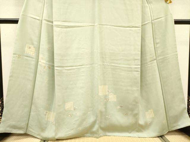 平和屋着物●訪問着　源氏香花文　鈴乃屋扱い　正絹　逸品　未使用　DABJ7844fe