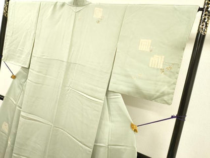 平和屋着物●訪問着　源氏香花文　鈴乃屋扱い　正絹　逸品　未使用　DABJ7844fe