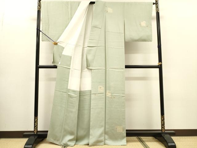 平和屋着物●訪問着　源氏香花文　鈴乃屋扱い　正絹　逸品　未使用　DABJ7844fe