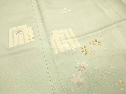 平和屋着物●訪問着　源氏香花文　鈴乃屋扱い　正絹　逸品　未使用　DABJ7844fe