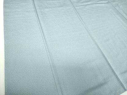 平和屋着物●上質な色無地　霞地紋　秘色色　正絹　逸品　未使用　DABJ8240ps