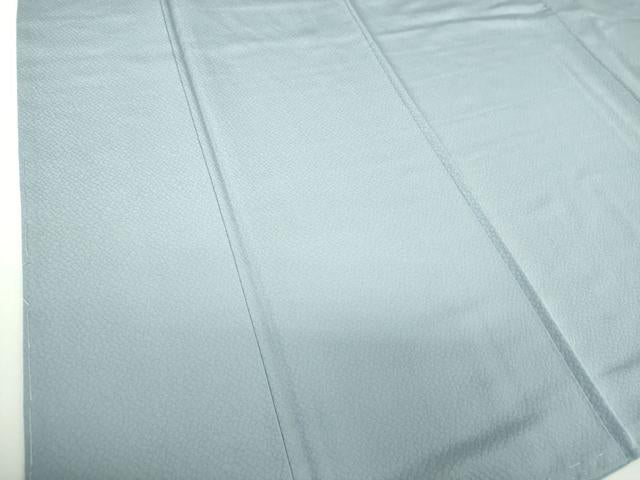 平和屋着物●上質な色無地　霞地紋　秘色色　正絹　逸品　未使用　DABJ8240ps