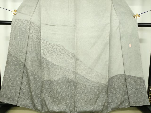 平和屋着物●二代目　川村久太郎　訪問着　切嵌吉祥花文　正絹　逸品　DABJ8257ps