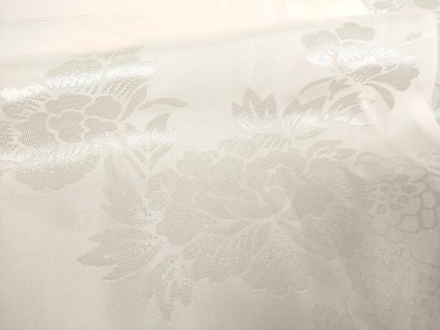 平和屋着物●振袖用長襦袢　無双仕立て　半衿刺繍　霞花地紋　洗える着物　DABJ8264ps