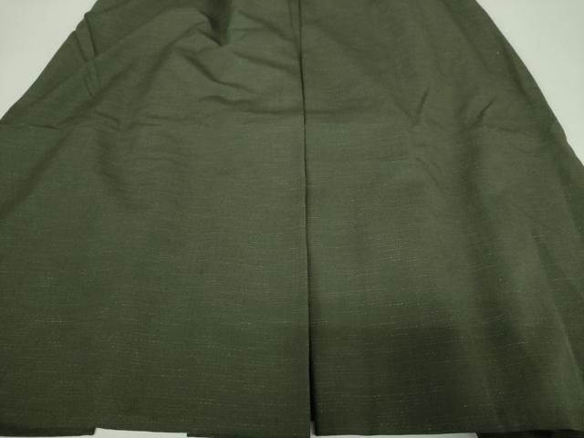 平和屋着物●男性　行灯袴　深緑色　DABJ8267ps
