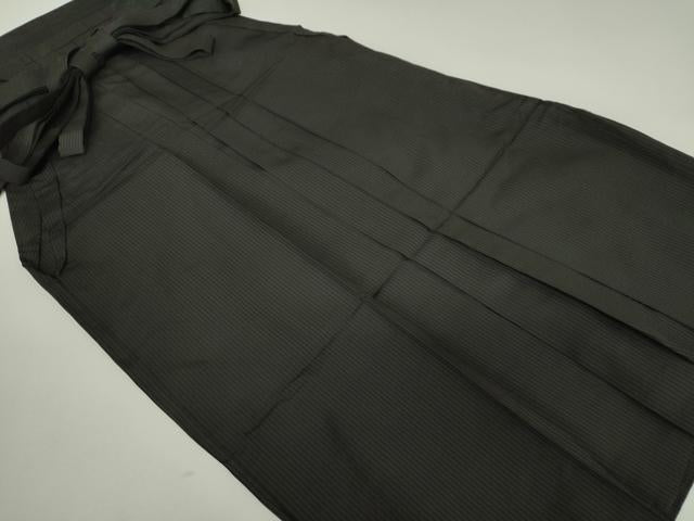 平和屋着物●男性　行灯袴　縞　正絹　逸品　DABJ8269ps