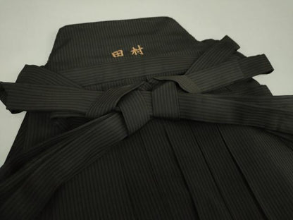平和屋着物●男性　行灯袴　縞　正絹　逸品　DABJ8269ps