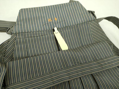 平和屋着物●男性　行灯袴　縞　正絹　逸品　DABJ8270ps