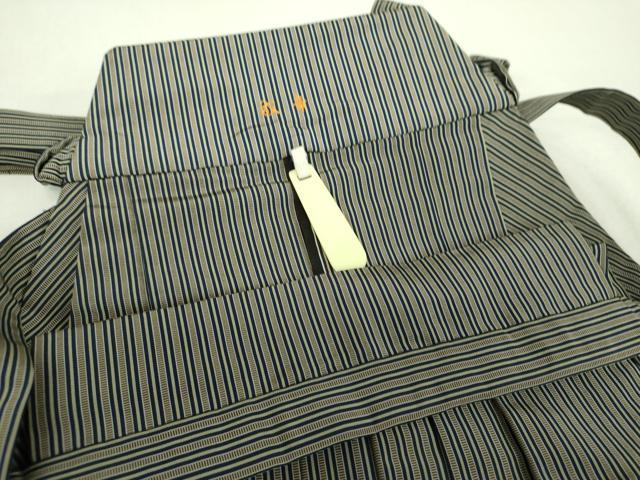 平和屋着物●男性　行灯袴　縞　正絹　逸品　DABJ8270ps