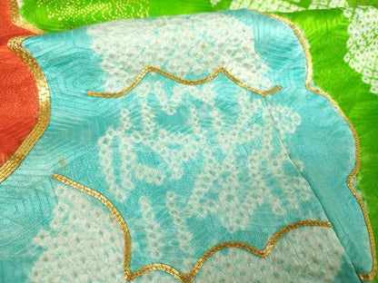 平和屋着物●豪華振袖　駒刺繍　絞り　吉祥花熨斗文　金彩　正絹　逸品　DABJ8405ps