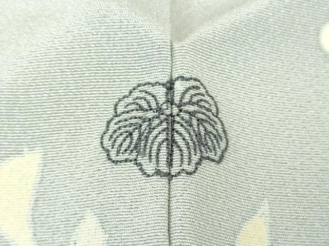 平和屋着物●訪問着　友禅　作家物　草花文　暈し染め　正絹　逸品　DABJ8420ps