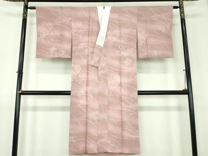 平和屋着物●上質な長襦袢　袷　雪輪花地紋　暈し染め　さが美扱い　正絹　逸品　DABJ8421ps