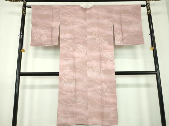 平和屋着物●上質な長襦袢　袷　雪輪花地紋　暈し染め　さが美扱い　正絹　逸品　DABJ8421ps
