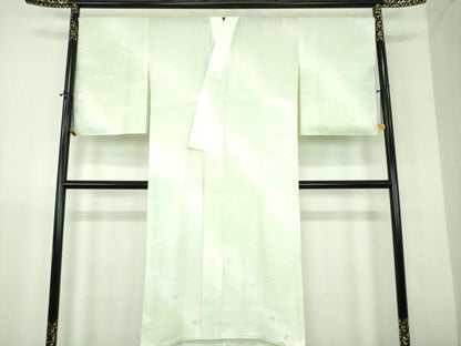 平和屋着物●上質な長襦袢　無双仕立て　吹き寄せ花地紋　暈し染め　正絹　逸品　DABJ8423ps
