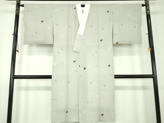 平和屋着物●上質な長襦袢　無双仕立て　招き猫　犬　正絹　逸品　DABJ8424ps