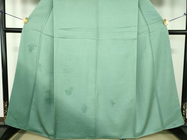 平和屋着物●訪問着　草花地紋　暈し染め　正絹　逸品　未使用　DABJ8427ps