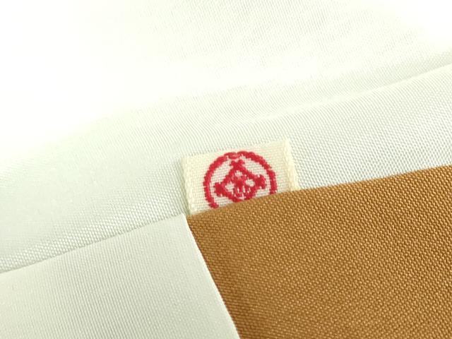平和屋着物●上質な紬　杢目絞り　間道　松坂屋扱い　正絹　逸品　DABJ8438ps