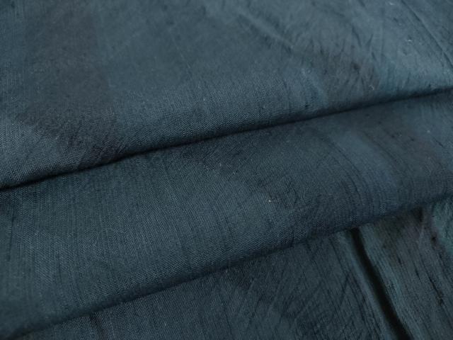 平和屋着物●訪問着　紬地　絞り　間道　松坂屋扱い　正絹　逸品　未使用　DABJ8440ps
