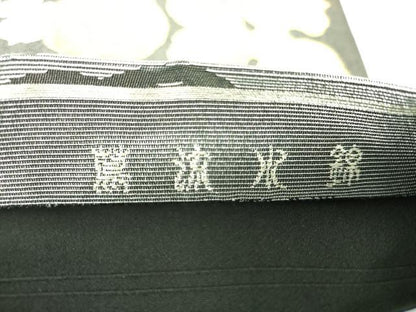 平和屋着物▼六通柄袋帯　蔦流水錦　金銀糸　正絹　逸品　DABJ8455ps