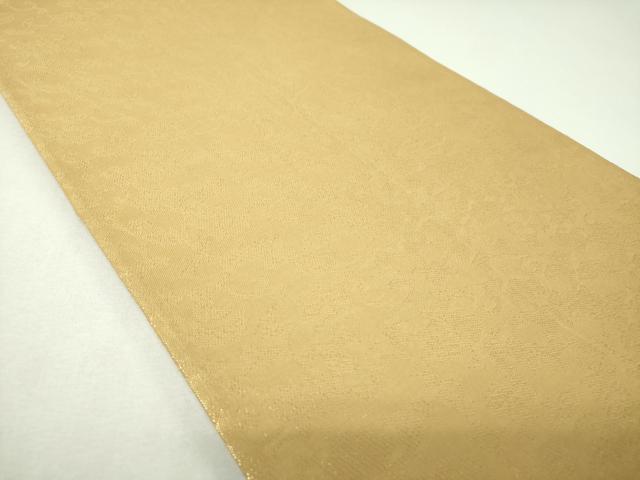 平和屋着物▼両面　六通柄袋帯　正倉院花文　金糸　引箔　正絹　逸品　DABJ8463ps