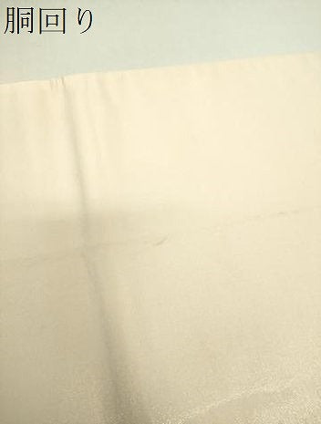 平和屋着物▼太鼓柄袋帯　駒刺繍　総刺繍　宝尽くし　金銀糸　正絹　逸品　DABJ8548ps