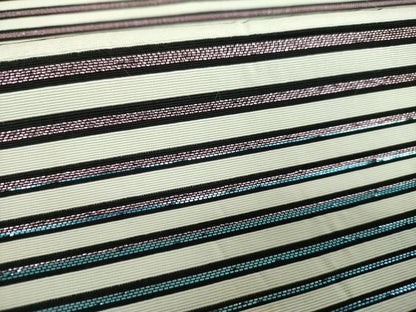 平和屋着物▼八寸名古屋帯　一重帯　横段文　逸品　DABJ8610ps