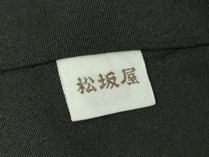 平和屋着物●豪華黒留袖　立波几帳花文　金彩　松坂屋扱い　正絹　逸品　DABJ8634ps