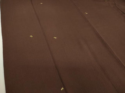 平和屋着物●上質な小紋　霞文　正絹　逸品　DABJ8639ps