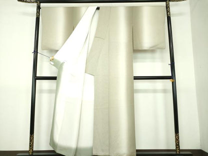平和屋着物●上質な小紋　作家物　霞間道　暈し染め　正絹　逸品　DABJ8641ps