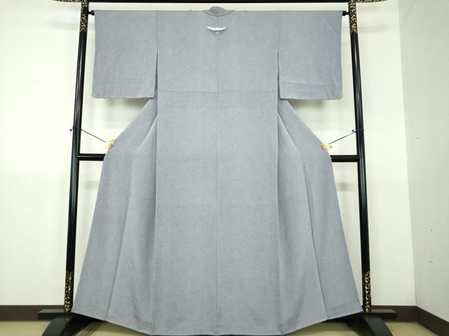 平和屋着物●江戸小紋　彫士：住田双光・染士：服部光擴　鮫小紋柄　正絹　逸品　未使用　DABJ8663ps