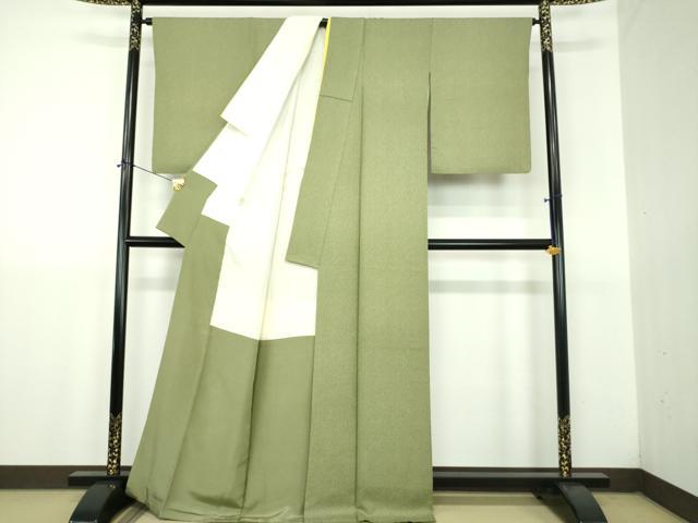 平和屋着物●江戸小紋　作家物　鮫小紋柄　正絹　逸品　DABJ8674ps
