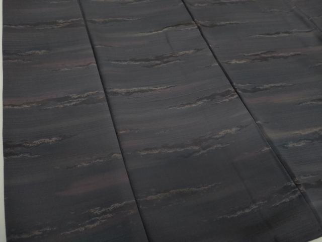 平和屋着物▼上質な小紋　霞文　暈し染め　正絹　逸品　DABJ8679ps
