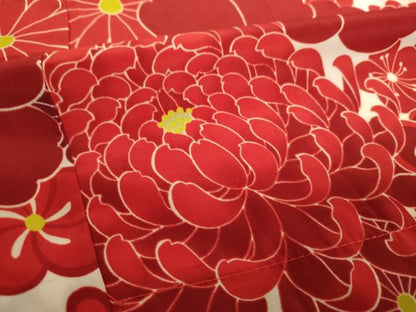 平和屋着物●長襦袢　無双仕立て　花尽くし　洗える着物　DABJ8683ps