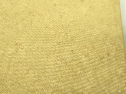 平和屋着物●金彩友禅　卓越技能者・名工・和田光正　太鼓柄袋帯　竜田川　舞扇花文　金銀彩　引箔　正絹　逸品　DABJ8893ps
