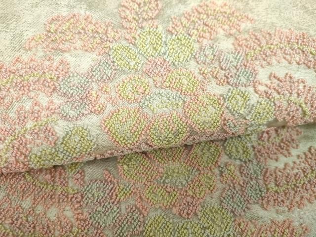 平和屋着物▼中国三大刺繍　相良刺繍　総刺繍　太鼓柄袋帯　鳳凰花文　引箔　正絹　逸品　DABJ8926ps