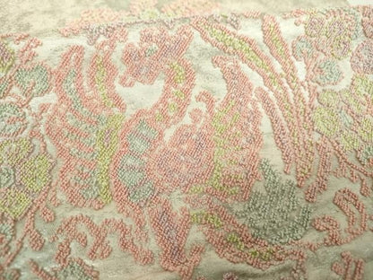 平和屋着物▼中国三大刺繍　相良刺繍　総刺繍　太鼓柄袋帯　鳳凰花文　引箔　正絹　逸品　DABJ8926ps