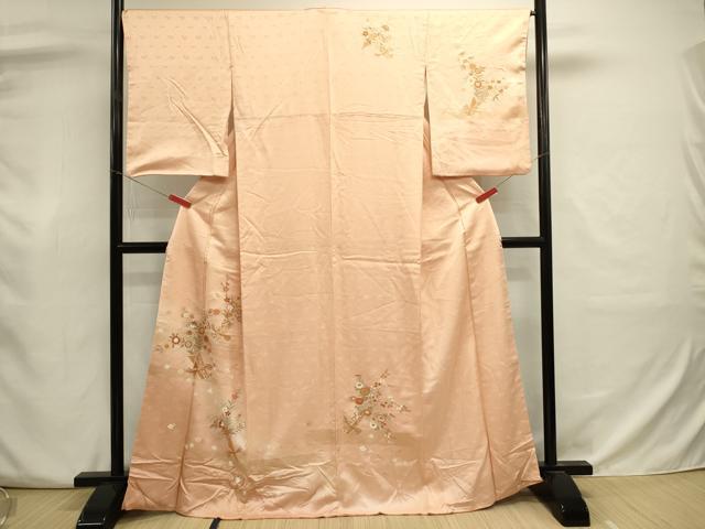 平和屋着物■訪問着　飾花文　金彩　正絹　逸品　DABJ9016ya