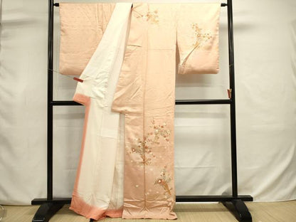 平和屋着物■訪問着　飾花文　金彩　正絹　逸品　DABJ9016ya