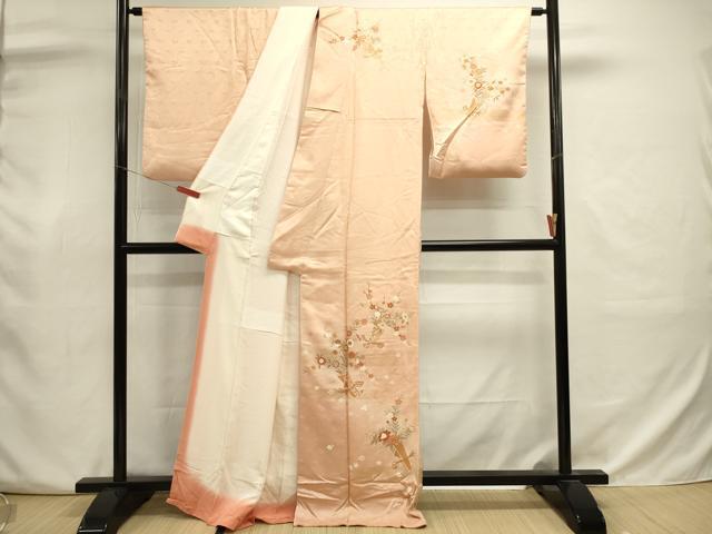 平和屋着物■訪問着　飾花文　金彩　正絹　逸品　DABJ9016ya