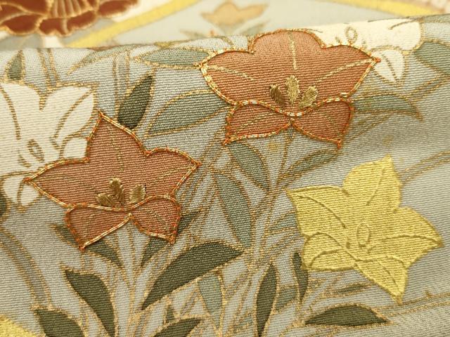 平和屋着物■豪華黒留袖　駒刺繍　亀甲花文　枝梅　金彩　正絹　逸品　DABJ9024ya