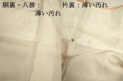 平和屋着物■訪問着　露芝文　暈し染め　金彩　正絹　逸品　DABJ9026ya