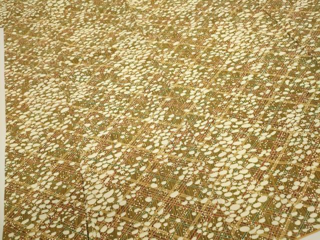 平和屋着物■上質な小紋　風景文　正絹　逸品　DABJ9028ya