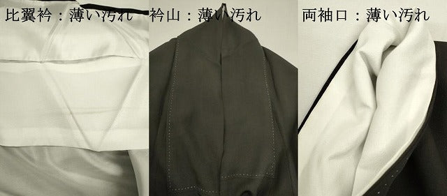 平和屋着物■豪華黒留袖　鳳凰花文　金銀彩　正絹　逸品　DABJ9036ya