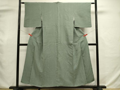 平和屋着物■上質な小紋　霞文　正絹　逸品　DABJ9041ya