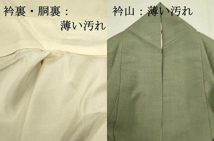 平和屋着物■中国三大刺繍　相良刺繍　総刺繍　色留訪問着　紬地　鳳凰花文　正絹　逸品　DABJ9042ya