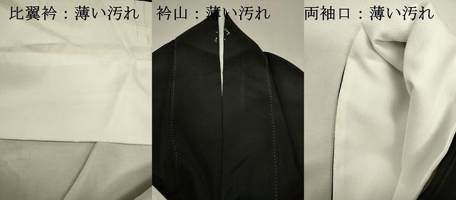 平和屋着物■豪華黒留袖　友禅　作家物　風景花松文　岡山後楽園　正絹　逸品　DABJ9043ya
