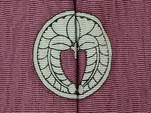 平和屋着物■上質な色無地　二藍色　正絹　逸品　DABJ9061ya
